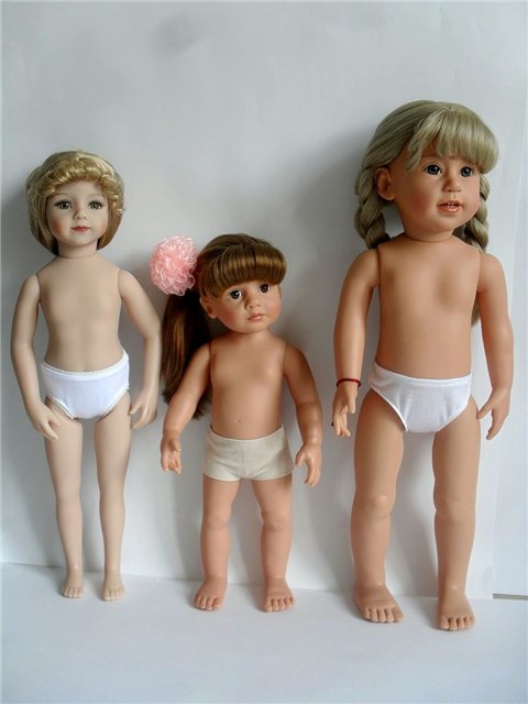 Ну-ка, куклы, встаньте в ряд! ))) Сравнение кукол "Maru & friends", "Gotz" и некоторых других между собой