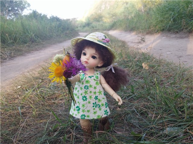 Однажды летним жарким днем.... Как Ева к конкурсу готовилась