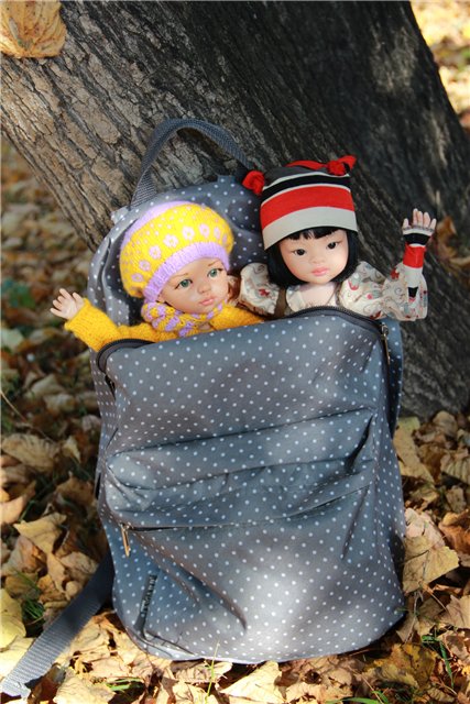 Лиля и Светик в поисках белки... Куклы Paola Reina