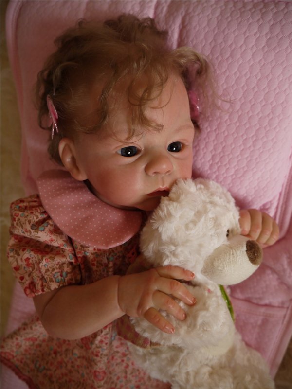 Моя малышка Вероничка, кукла реборн Натальи Фединой, Baby-Zest (фото 4)