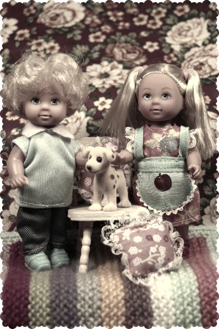 Мой старый фотоальбом — Куклы Simba: Еви (Evi) и Штеффи (Steffi Love)