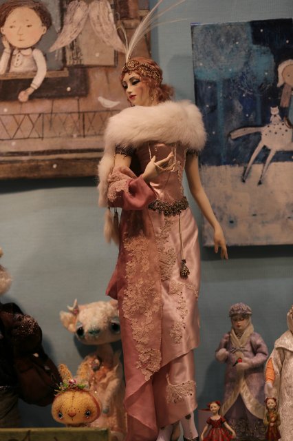 Великолепие выставки "Искусство Куклы" 11 декабря 2015 г