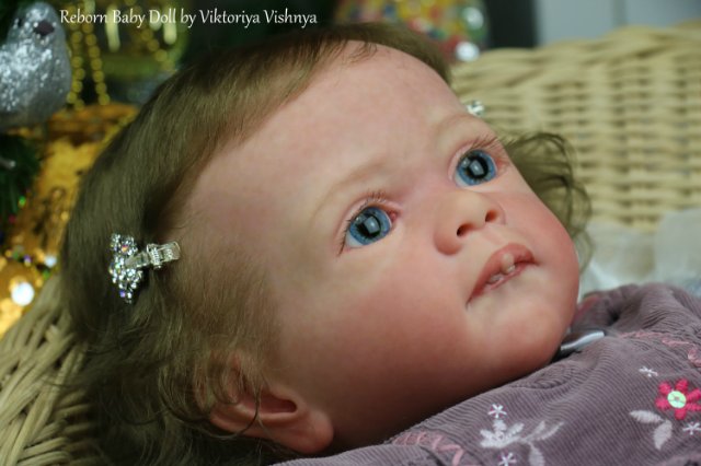 Настенька из сказки Морозко! Куколка реборн Виктории Вишни