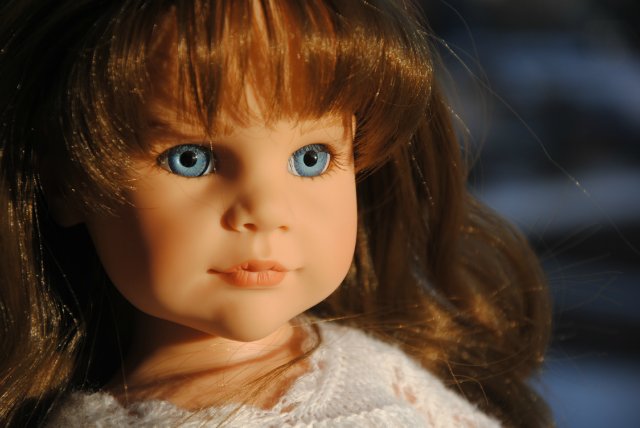 Девочка с глазами цвета неба. Редкая красавица Frania 2003 от Gotz (фото 7)