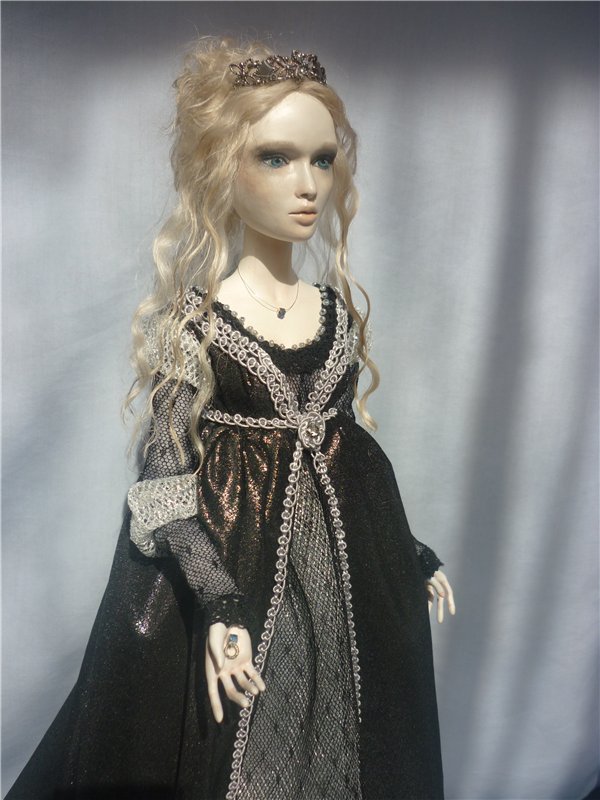 Прекрасная колдунья. Авторская кукла ручной работы