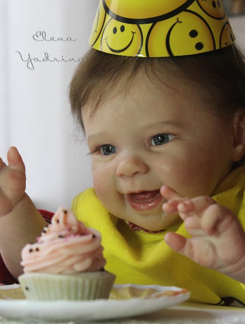 Дарю свою улыбку! Куклы реборн Елены Ядриной