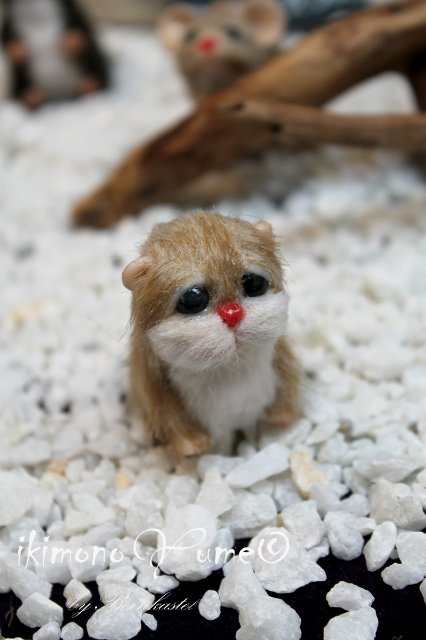 Миниатюрные создания — Игрушки в смешанной технике (мех и глина): Арт (фото 3)