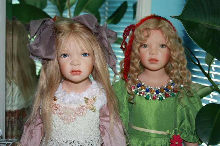 Ангельское создание Маруся и сестрички, коллекционные куклы от Zofia & Henry Zawieruszynski
