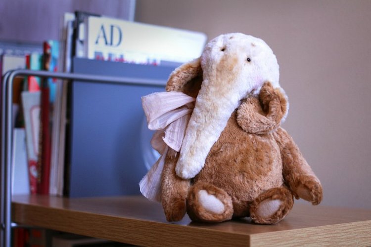 Слон пончик. Авторская игрушка ручной работы Татьяны Матляк