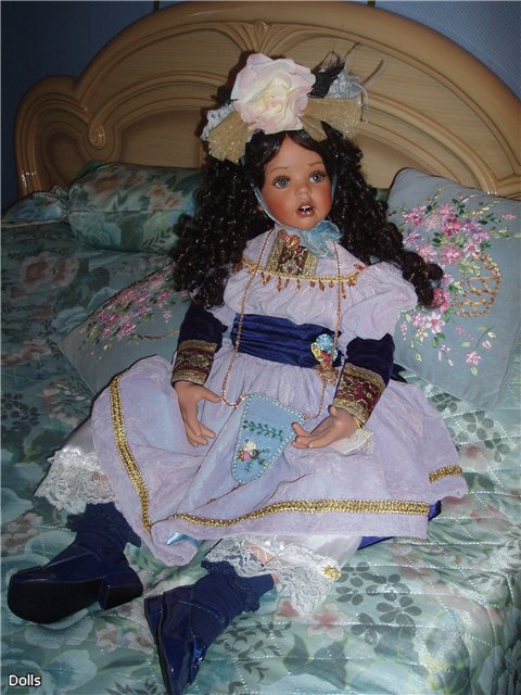 Дарлин-фарфоровая кукла от Донны Руберт (фото 3)