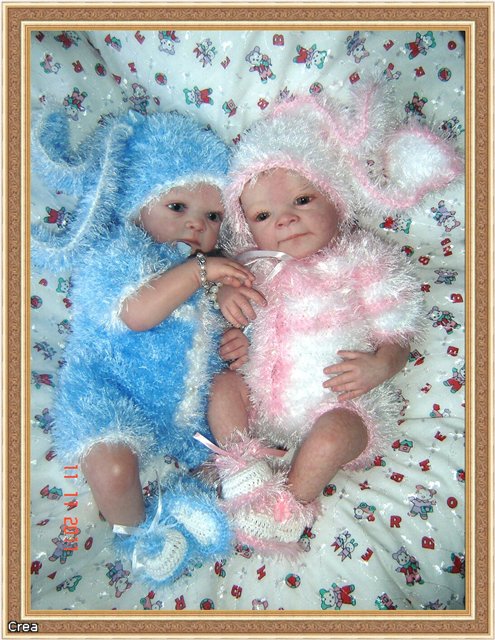 Лизулька - Эстелька от Олеси Венгер и ее сестричка Викуля-Виьен от Натальи Прониной