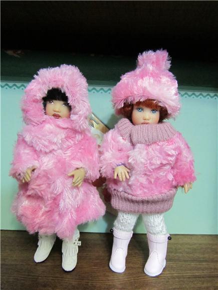 Наши новые шубки. Куколки Helen Kish