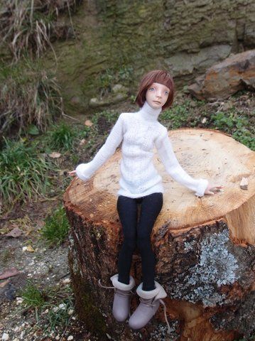 Куклы-девушки Натальи Саморуковой