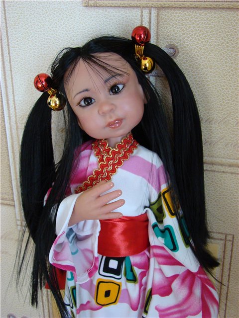 Японская тема. Авторские куклы Кондрашовой Ирины (фото 5)