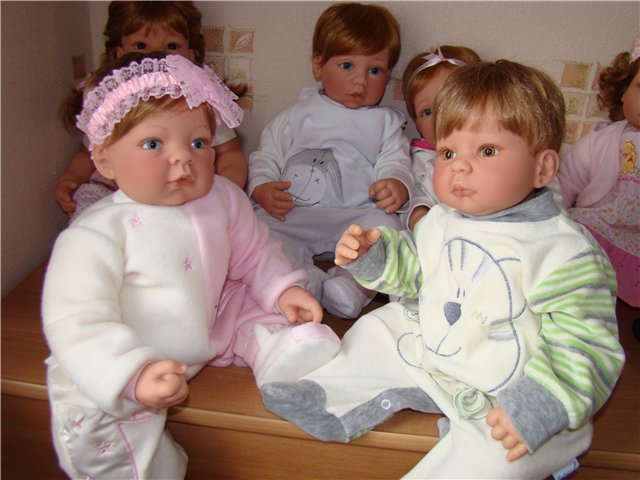 У детишек выходной! Моя коллекция кукол