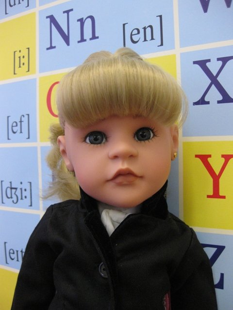 Жизелька идет в школу — Куклы Gotz (Готц): Ханна (фото 5)