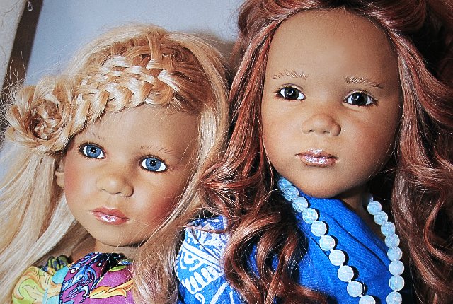 Яркие девчонки Таби и Бирка от Annette Himstedt