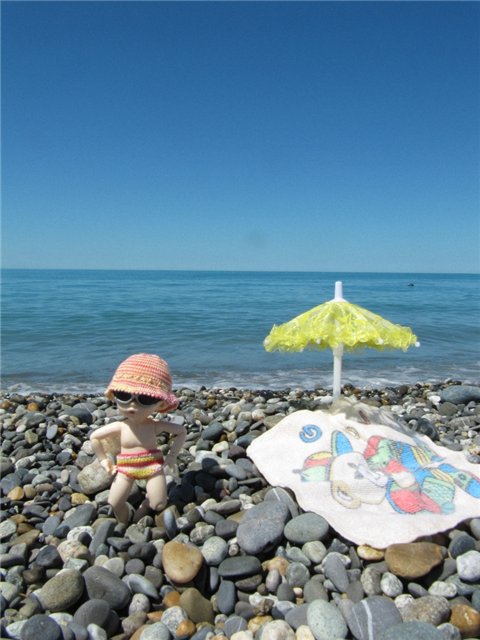 Майка на море. PukiFee Ante BJD (фото 4)