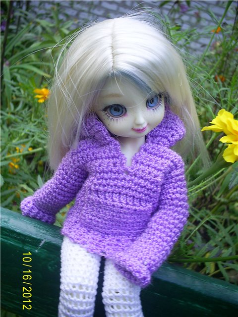 Сиреневый туман... Обновки для куклы БЖД