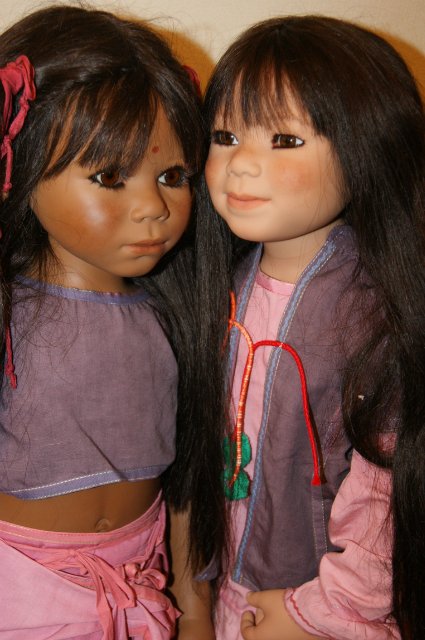 Kavita от Annette Himstedt - глаза смотрящие в душу