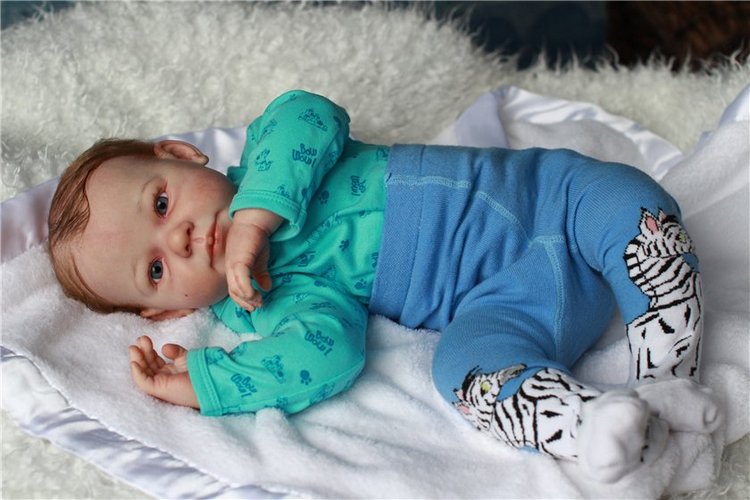 Фёдор. Кукла реборн Э. Аредаковой (фото 4)