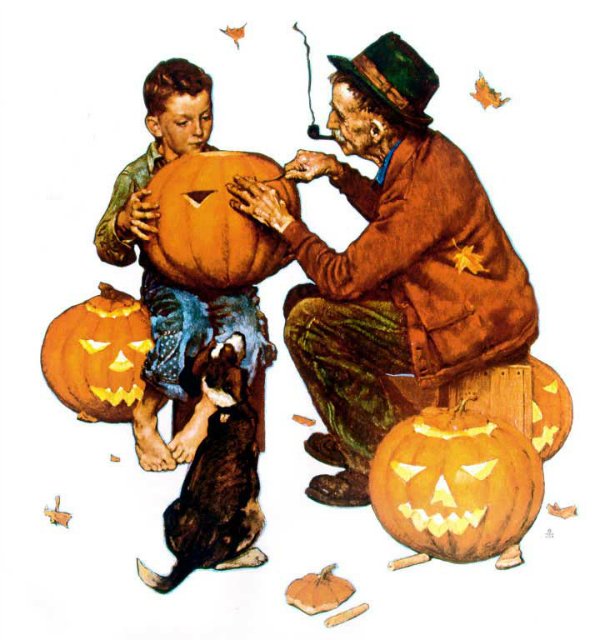 Марк Твен американской живописи. Лиричная и живая старая Америка Нормана Роквелла