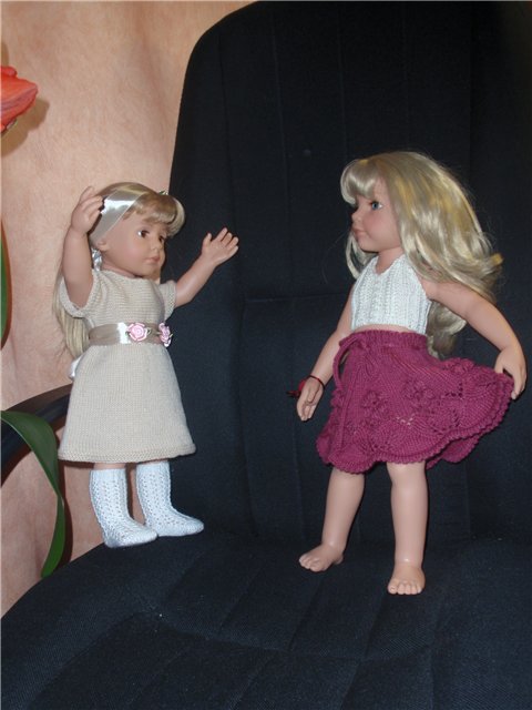 Босоножки на субботнике. Одежда для кукол Gotz