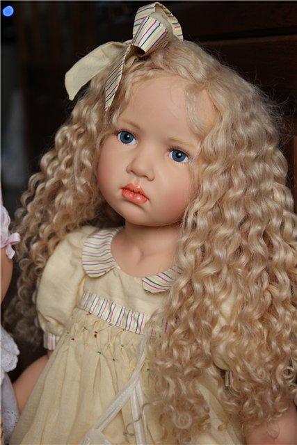 Малышки Лени (Leni , 2008) и Шани (Shani, 2010) от Hildegard Gunzel. Резин