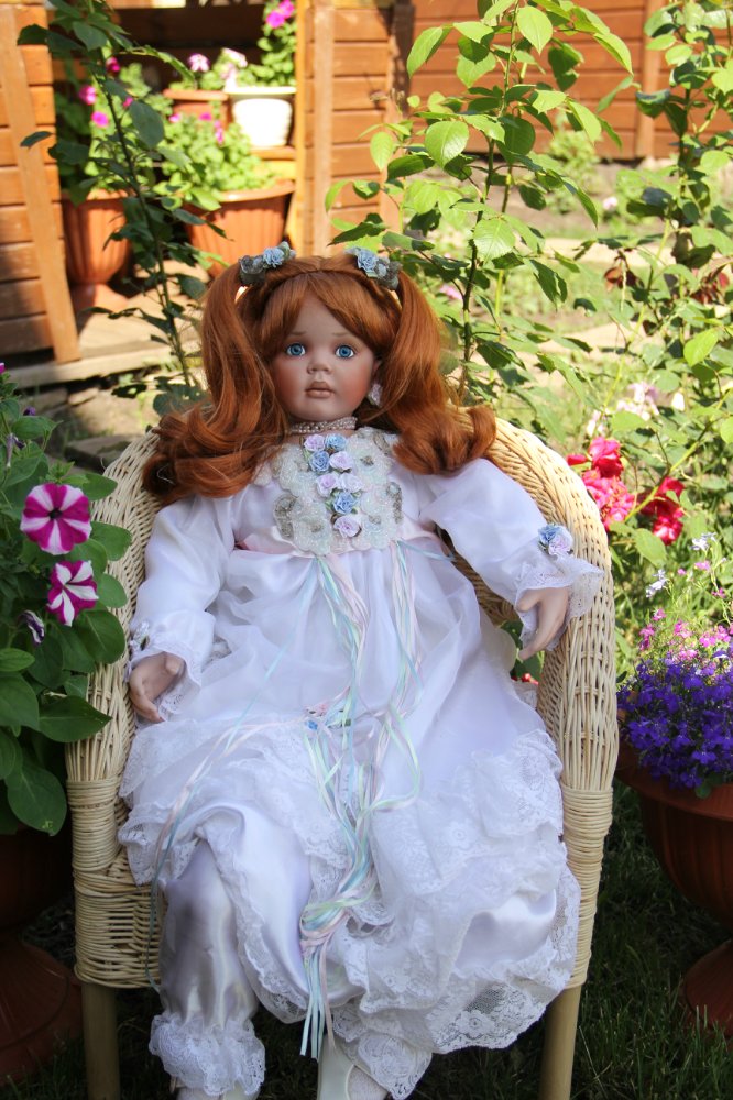 Очаровательная Ангелика — Фарфоровые куклы Donna Rubert (Руберт): The Doll Artworks (фото 4)