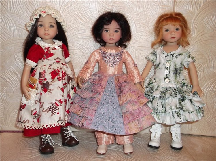 Я мечтала о ней больше года... Или коллекция виниловых кукол 13 дюймов от Dianna Effner