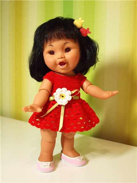 Мои модельки Фейсинки, Galoob Baby Face doll (фото 3)