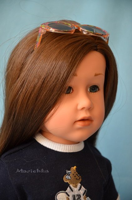 Клара и Изабель... или просто Снегурочки! Куклы Gotz