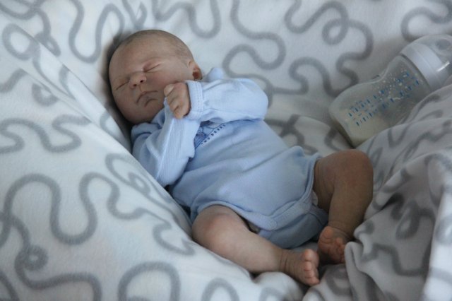 Жульенчик... Малыш реборн Виктории Вишни