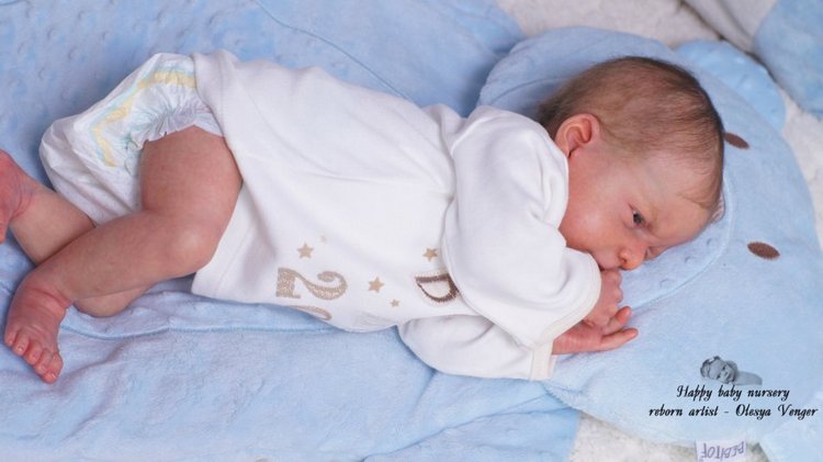 Мой маленький Ангел. Продолжение... кукла реборн Олеси Венгер (фото 3)