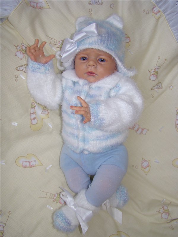 Наряды для Карлотты.Вязанные костюмы 2015))) (фото 3)