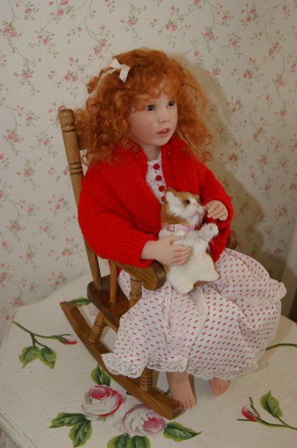 Очаровательная детка "Sweet kitten" OOAK by Julie Fischer (фото 6)
