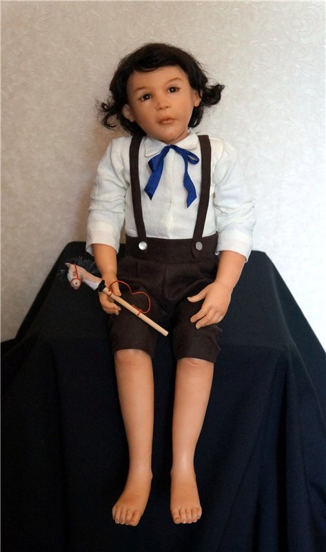 ООАК кукла ручной работы Светланы Гришко. Давид (фото 6)