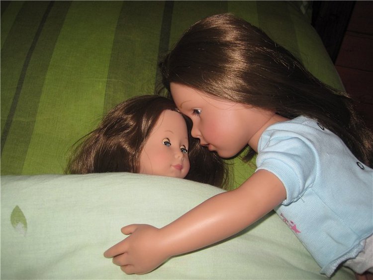 Сестрёнки. Куклы Готц Алиса и Оленька