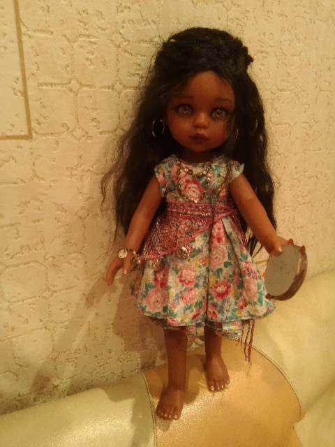 Цыганочка Paola Reina — ООАК Paola Reina (Паола Рейна) и испанских кукол: перерисовка (фото 2)