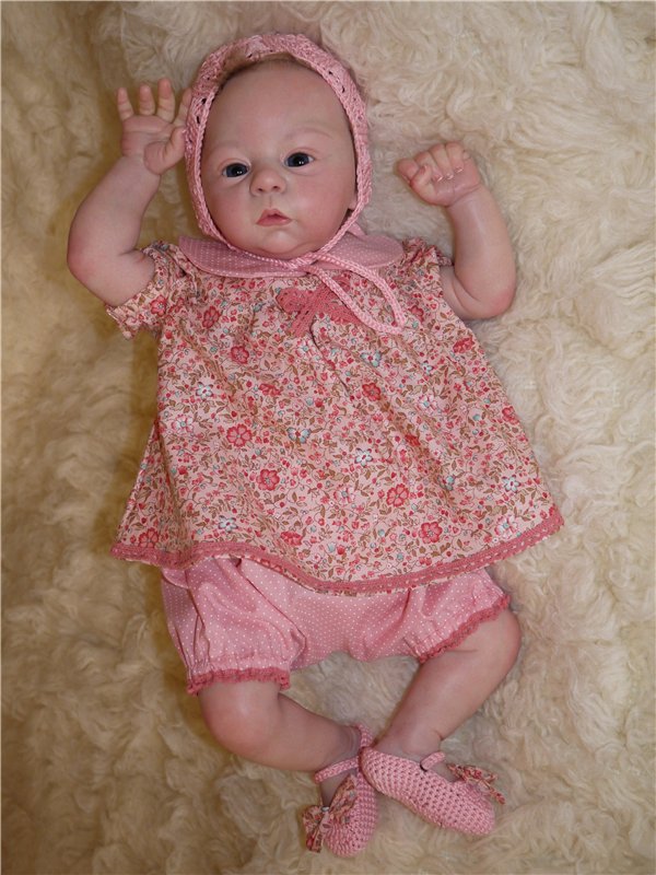 Моя малышка Вероничка, кукла реборн Натальи Фединой, Baby-Zest (фото 6)