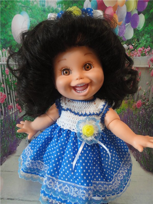 Новый образ Натали — Куклы Galoob Baby Face (Фейсинки): винтаж 90 (фото 8)