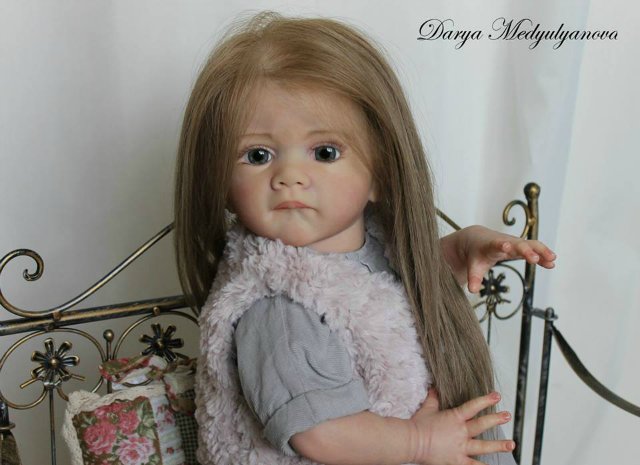 Моя принцесса Gloria! Frida от Karola Wegerich. Кукла реборн Дарьи Медюляновой (фото 4)