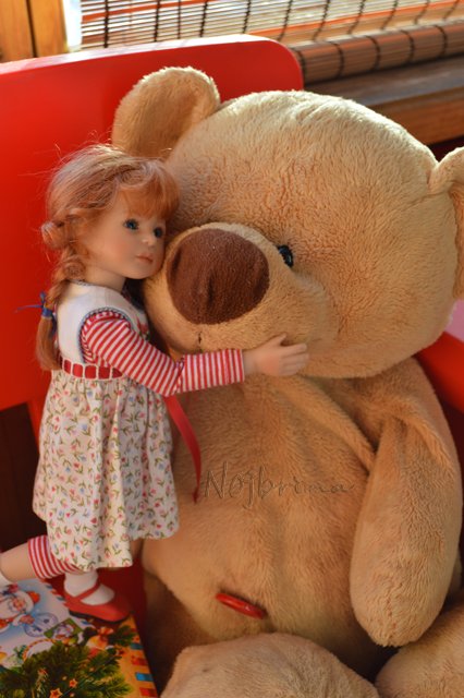 Плюшка и мишка. Кэнди от Heidi Plusczok (фото 5)