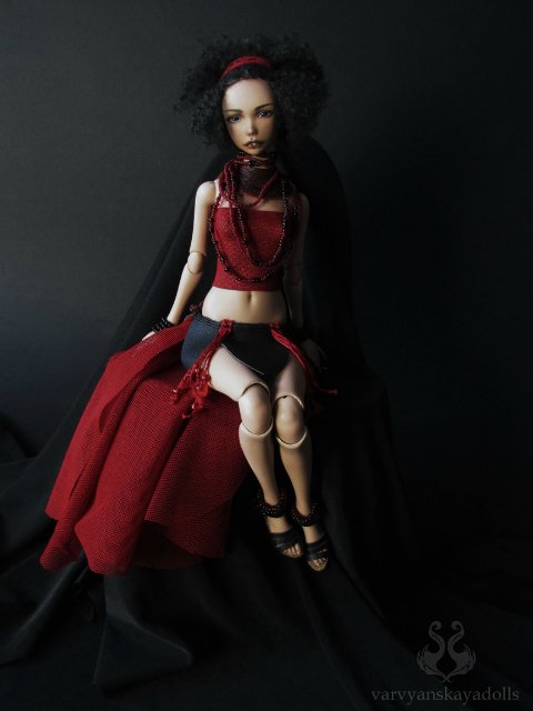 Авторская кукла Тинаш — Авторские шарнирные куклы своими руками: лепка (фото 5)