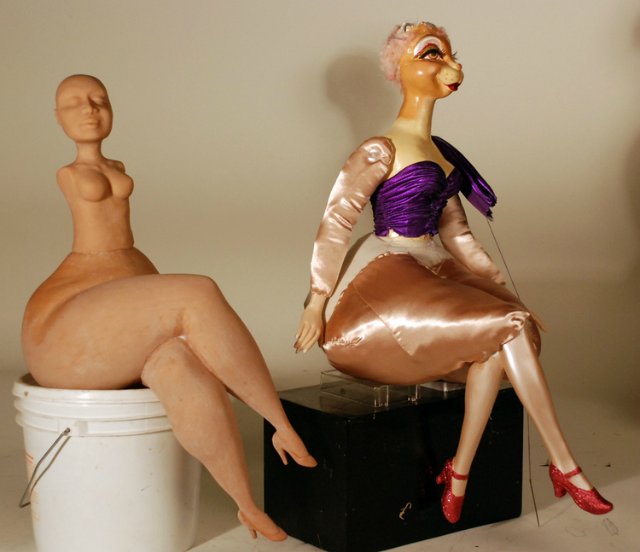 Волшебный мир Katherine collection - нет нет.. вам не кажется это действительно Олень - балерина и Гиппопотам манекенщица