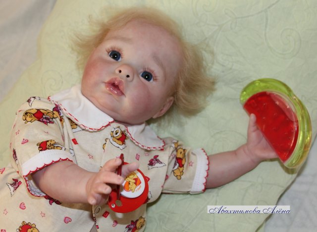 Кукла реборн Тося, молд Chanel