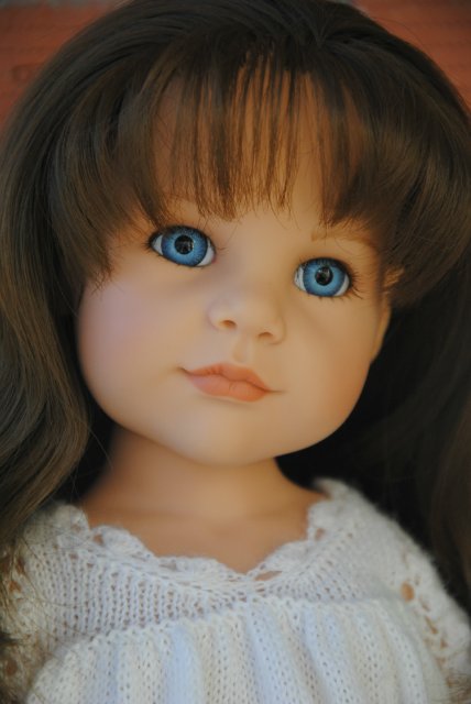 Девочка с глазами цвета неба. Редкая красавица Frania 2003 от Gotz