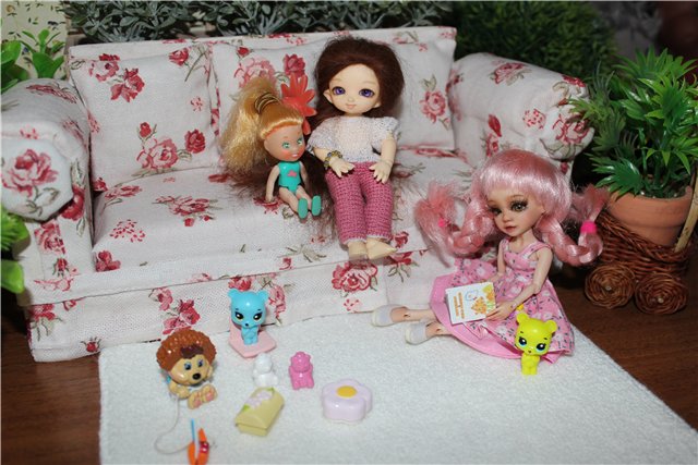 Чаепитие у Розочки — Куклы Fairyland (ФэйриЛэнд): BJD (БЖД)