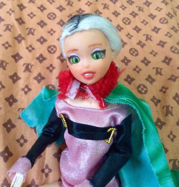 Мой самый первый ООАК — ООАК Monster High и Ever After High: репейнт (фото 2)