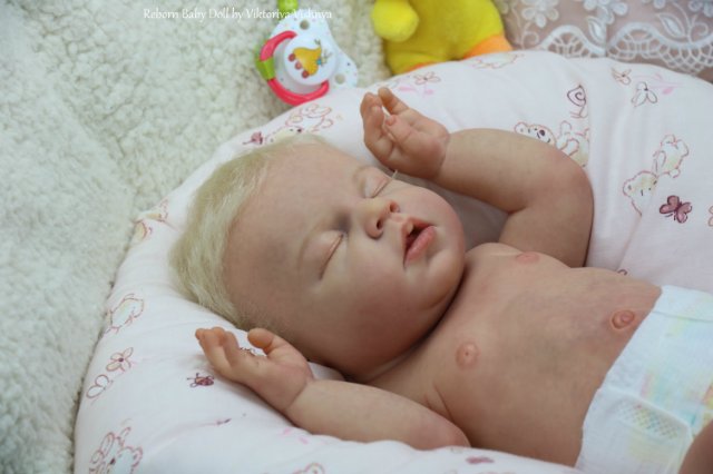 Нежнуля Ноа...Куколка реборн Виктории Вишни (фото 5)